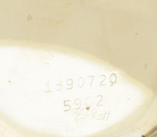 Kövess Viktor Budapest Üllői út zsebóra fém tokos. Működő, jó állapotban d: 47 mm