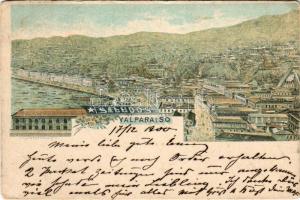 1901 Valparaíso, Lit. L. Kober Art Nouveau, litho (EK)