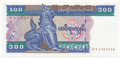 Mianmar DN (1996) 100K T:UNC Myanmar ND (1996) 100 Kyats C:UNC Krause P#74b