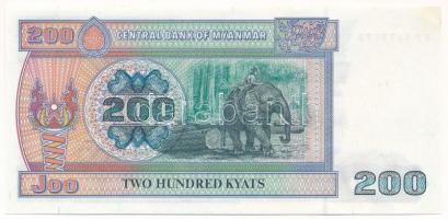 Mianmar DN (1995) 200K T:AU
Myanmar ND (1995) 200 Kyats C:AU
Krause P#75b