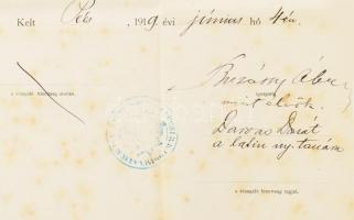 cca 1919-1920 20 db pécsi iskolai bizonyítvány, érdekes szerb megszállás következtében megjelenő okm...