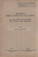 Ferruh, Arsunar:  Kisázsiai török pentaton dallamok - Des mélodies pentatones des turcs d&#039;Asie Mineure. Budapest, 1943. Magyar Néprajzi Társaság (Kertész József ny., Karcag). [321]-328 p. Egyetlen kötetkiadás. A rövid, kottával kísért zenetudományi tanulmány eredetileg a Kodály Zoltán hatvanadik születésnapjára kiadott emlékkönyv hasábjain jelent meg (Magyar Néprajzi Társaság, Budapest, 1943). A rövid tanulmány végén rövid, francia nyelvű rezümé. (Különlenyomat a Kodály Zoltán Emlékkönyvből.) Fűzve, kiadói borítóban.