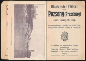 Illustrierter Führer durch Pozsony (Pressburg) und Umgebung. Mit 52 Abbildungen [...]. Pozsony, Sigm...