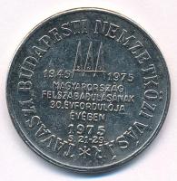 1975. "Hungexpo / Budapesti Tavaszi Nemzetközi Vásár" fém emlékérem (32mm) T:XF