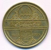 1975. "Hungexpo Budapest - Bulgár Nemzeti Kiállítás" bronz emlékérem (32mm) T:XF