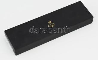 1986 Ezüst(Ag) Georg Jensen dán dísz kanál, jelzett, h: 14 cm, nettó: 43,2, g Aranyozott, hibátlan d...