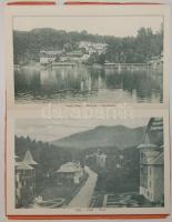 Szovátafürdő 16 lapos leporello nem képeslap / Sovata 16 pages leporello (not PC)