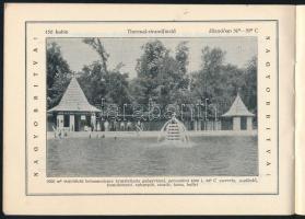 1930 Harkány Gyógyfürdő ismertető füzet, árakkal, fotókkal