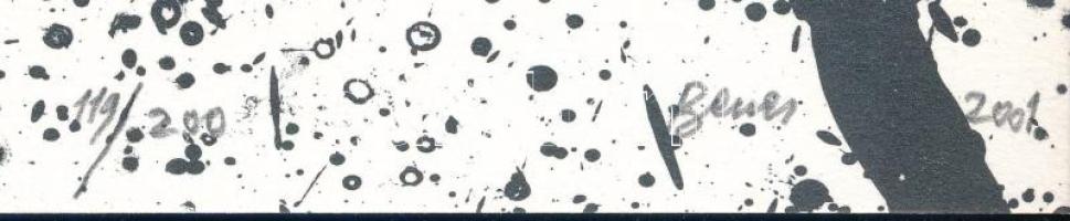 Benes József (1938-2017): Dunapart. Lito-ofszet, papír, jelzett, számozott (119/200), 29x23 cm. A 20...