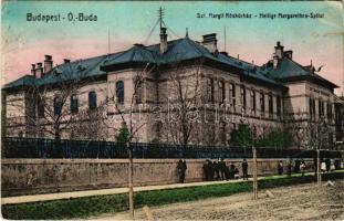 1910 Budapest III. Óbuda, Szent Margit kórház (szakadás / tear)