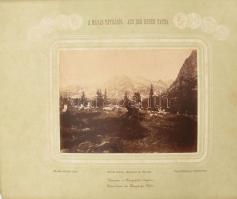 cca 1880-1890 Képek a Magas-Tátrából, fényképezte: Divald Károly, Eperjes és Budapest. Bp., Birkholz...