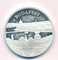 2009. 5000Ft Ag &quot;Világörökségi helyszínek - Budapest&quot; T:AU (eredetileg PP) folt Adamo EM223