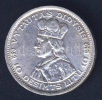 Litvánia 1936. 10L Ag T:2/3 kis ph