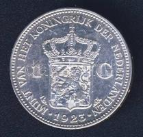 Hollandia 1923. 1G Ag "Wilhelmina" T:2