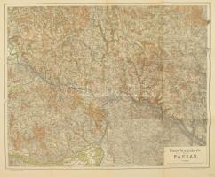 Magyar Királyi Államvasutak Közúti Gépkocsiüzem (MÁVAUT) autóbusz-vonalainak átnézeti térképe, 1:400...