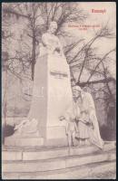 1907 Képeslap "DOBSINA / BÁNRÉVE" mozgóposta bélyegzéssel / Postcard with railway postmark