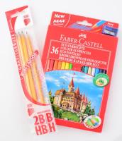 Faber-Castell 36 darab színes ceruza + 4 darab grafit ceruza, bontatlan