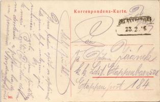 1916 Prunérov, Brunnersdorf; Hotel und Restaurant Karl Fischer