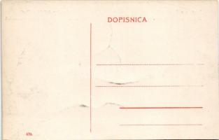 Veselí nad Moravou, Wessely an der March; Smisene á Strizne Zbozi, Gemischt u. Schnittwaren-Haus S. ...