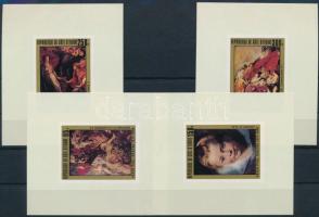 Rubens paintings deluxe block set, Rubens festmények de luxe blokksor