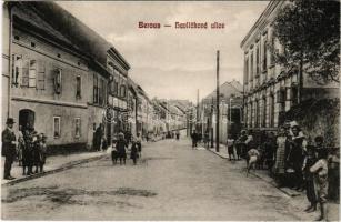 Beroun, Beraun; Havlicková ulice / street view, shops (Rb)