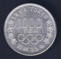 Japán 1964. 1000Y Ag "Olimpia - Tokió" T:BU