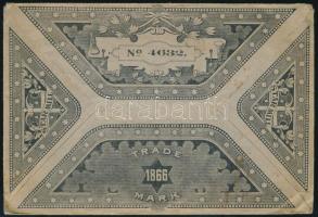 cca 1880-1900 Star Mill Note Paper and Envelopes, dekoratív reklámboríték, kissé viseltes, 19,5x13 c...