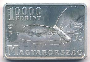 2015. 10.000Ft Ag "Duna-Ipoly Nemzeti Park / Havasi cincér" T:AU (eredetileg PP) folt
Ada...