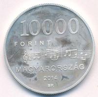 2014. 10.000Ft Ag "Egressy Béni" T:AU (eredetileg PP) folt Adamo EM271