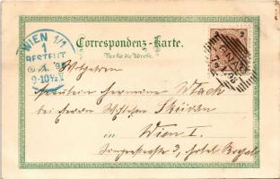 1898 (Vorläufer) Gnas (Steiermark), Hauptplatz, Schloss Pappendorf, Feldbacherstrasse / main square,...