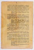 cca 1942-43 "Miért a harcol a magyar honvéd? (...) Ha te nem lennél a Don partján (...)", ...