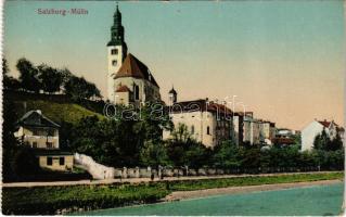 Salzburg, Mülln, Badeanstalt / general view, spa, bath (EK)