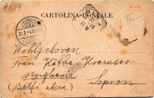 1899 (Vorläufer) Firenze, a budapesti ág. h. evangélikus főgimnázium húsvéti kirándulása (1899. márc...