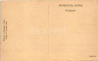 Skopje, Üsküb; Bahnstation. D. Krepieff / railway station (EK)