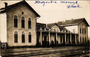 1930 Stip, Shtip; railway station. photo (EK)