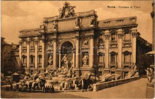 1918 Roma, Rome; Fontana di Trevi / Trevi Fountain