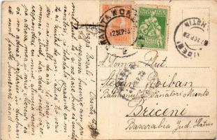 1923 Versec, Werschetz, Vrsac; Baross szálloda, étterem és kávéház, belső / hotel, restaurant and ca...