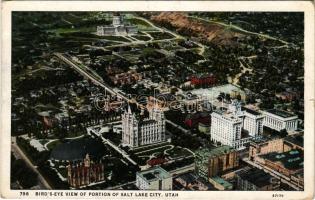 1932 Salt Lake City (Utah), Bird's Eye View (small tear)