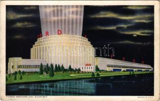 Chicago (Illinois), Ford Motor Co. Exhibit. Ford Exposition Building at the 1934 World's Fair (EB)