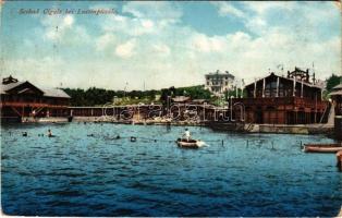 1911 Mali Losinj, Lussinpiccolo; Seebad Cigale / beach (EB)