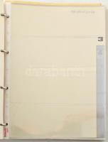 Négygyűrűs berakó, összesen ~82db, egyes, kettes, hármas és négyes osztású berakólappal, használt ál...