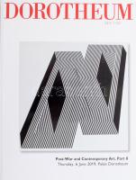 Dorotheum árverési katalógus, háború utáni és kortárs művészet témában, 2019