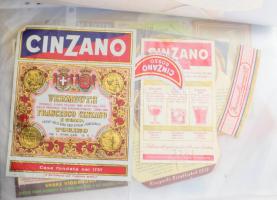 Vegyes címke tétel, 2 mappa egyben