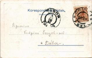 1898 (Vorläufer) Praha, Prag, Prague; Vystava Architektury a Inzenyrství v Praze 1898. Z "Nesmy...