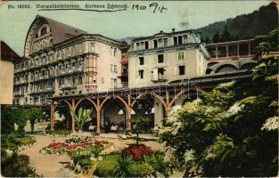 1910 Vierwaldstättersee, Kurhaus Schöneck / spa, hotel (small tear)