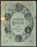 Sammlung Erbstein nachlass, III. Abtheilung: Münzen und Medaillen der altfürstlichen Häuser. Franfurt am Main, Adolph Hess Nachfolger, 1909. Szakadások, ragasztások / Tears, sticked.