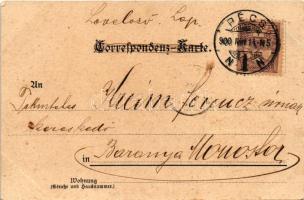 1900 Excelsior Pneumatic. Hannov. Gummi-Kamm Co. Act-Ges. Hannover-Limmer / Német kerékpár abroncs é...