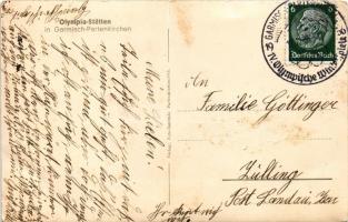 1935 Garmisch-Partenkirchen IV. Olympische Winterspiele. Olympia-Schanzen, Olympia-Kunsteis-Stadion,...