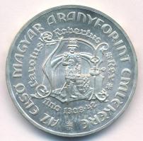 1978. 200Ft Ag "Első magyar aranyforint" T:BU patina Adamo EM56