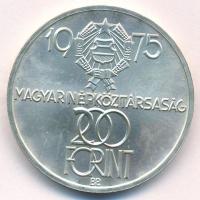 1975. 200Ft Ag "Felszabadulás" T:BU patina Adamo EM46